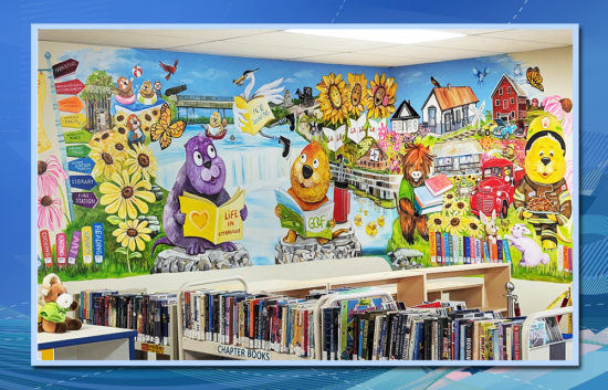 Oxford County Library Otterville Branch Mural