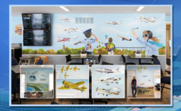 “The Dream” - Mural project at the Tillsonburg Regional Airport